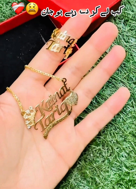 Ring and Necklace Custom
