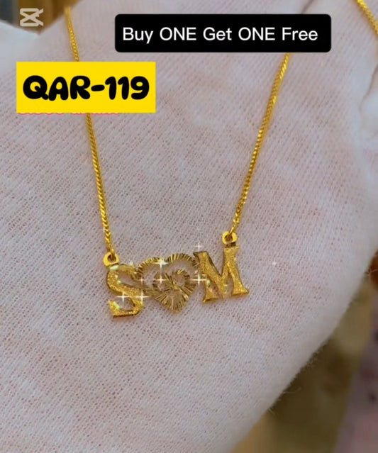 New Alphabet Necklace